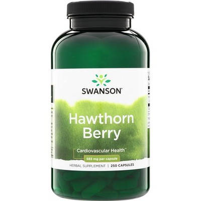 Swanson Herbal Supplements Hawthorn Berry 565 mg Capsule 250ct