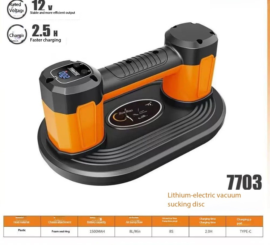 Electric Vacuum Suction Cup for Tiles – Fully Automatic Holder – Portable