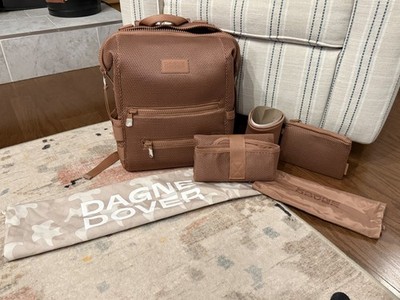 Dagne Dover Indi Air Mesh Diaper Backpack - Warm Dust Air - Large - NEW