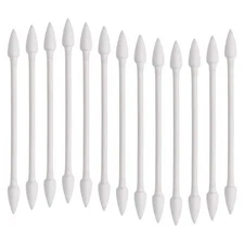 Pointed Tip Cotton Swabs Double Precision Tips with Paper Stick for Makeup