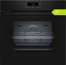 NEFF Backofen Einbau Pyrolyse AirFry 71L 7 Heizarten Schwarz A+