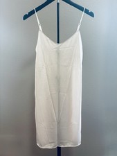 Vintage Vassarette Full Slip Pale Pink Nylon Size 34 Chemise Lingerie USA
