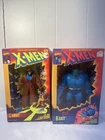 Vintage Marvel Comics 1994 Toybiz X-Men Gambit & Beast Deluxe Edition 10" NIB