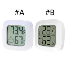 Digital Thermometer Hygrometer Universal for Car Indoor Home Office