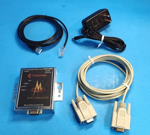 Comtrol Device Master 1-Port DB9 RS-232/RS-422/RS-485 Serial to Ethernet Adapter
