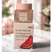 Glow Recipe - Watermelon Glow AHA Night Treatment - Mini 25ml - NEW IN BOX 