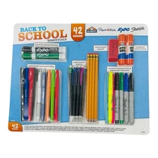 42 Pieces Back To School Essentials Kit Elmers, Paper Mate, Expo, Sharpie Marker
