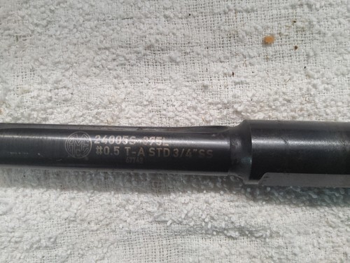 AMEC #0.5 T-A .511-.695" Coolant Thru Spade Drill 3/4" Shank 24005S-075L INSERT - Picture 4 of 4