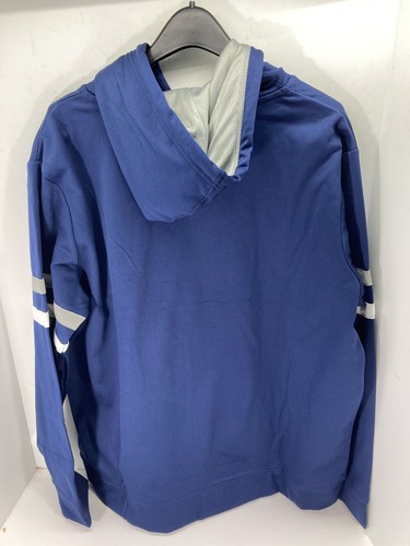 Dallas Cowboys Hoodie Sweatshirt Men Medium Blue Pullover NFL Team Apparel NWT - Picture 10 of 16