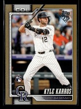 Kyle Karros RC 2026 Topps Series 1 Baseball Gold Border 0972/2026 [klsB59