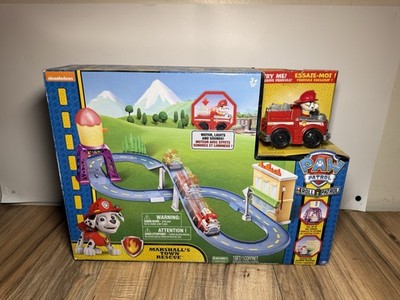 Brand New Paw Patrol Roll Patrol Marshalls Firehouse Town Rescue Set Spin Master