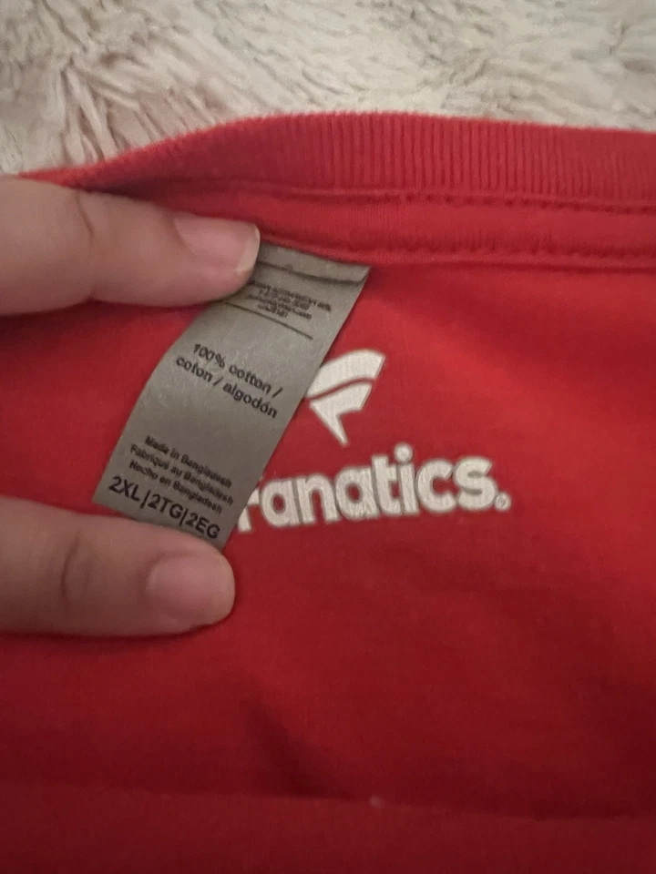 "Camisetas Fanatics NHL XL"" Florida Panthers Camiseta Roja, Campeón de la División Atlántica 2022" Foto 2 de 2