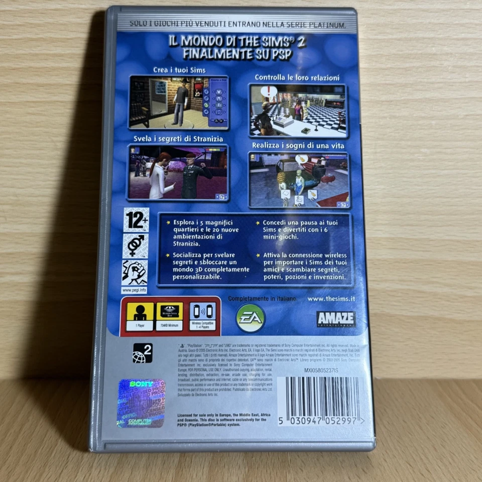 THE SIMS 2 PSP - PAL 🇮🇹 - COMPLETO - SèEDIZIONE 24/48H - Immagine 4 di 4