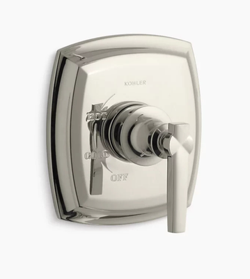 #ad Kohler T16235 4 SN Margaux Rite Temp Valve Trim Vibrant Polished Nickel $181.99