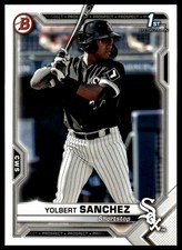 2021 Bowman #BP-40 Yolbert Sanchez Prospects