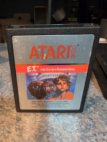 Atari 2600 ET The Extra Terrestrial Tested Combined Ship