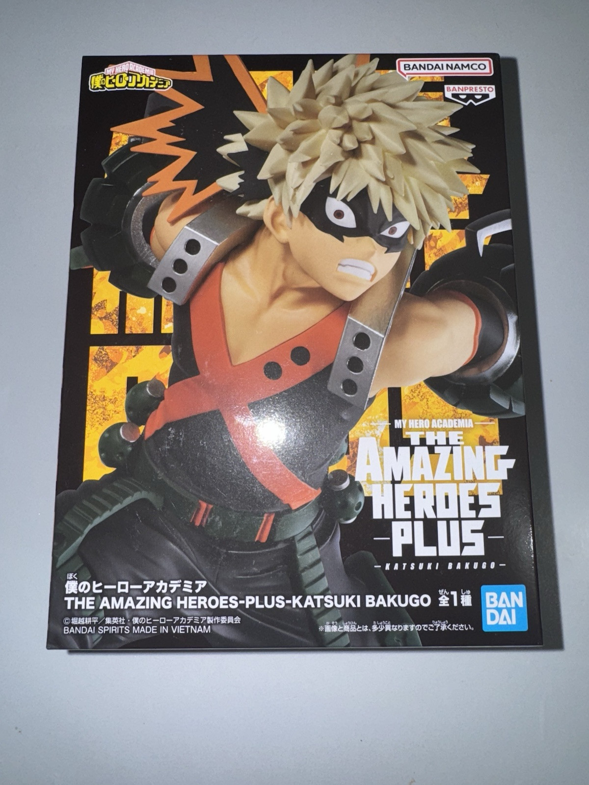 My Hero Academia Figure THE AMAZING HEROES PLUS KATSUKI BAKUGO Banpresto Japan