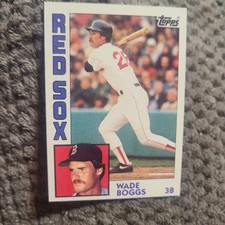 Wade Boggs 1984 Topps #30 Boston Red Sox HOF 