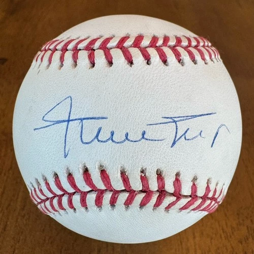 Willie Mays Signed Autographed National League Baseball Ball JSA Holo COA
