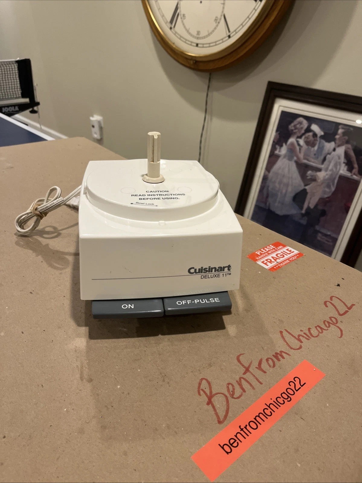 Cuisinart Deluxe 11 Food Processor Motor Base Only Model DFP-11 TX / Pre-owned
Opens in a new window