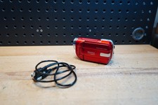 B Vivitar DVR 508NHD Digital Video Camera Camcorder Red w/ USB Cable