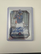 2026 Bowman Angel Cepeda Mojo Refractor Auto #BMA-AC Cubs Prospect Mega Box Auto