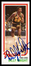 Billy Knight Autographed 1980-81 Topps Card #120 Indiana Pacers