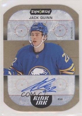 2022-23 Synergy Rink Ink Rookies Mystery Gold Achievement Jack Quinn Auto RC q2c