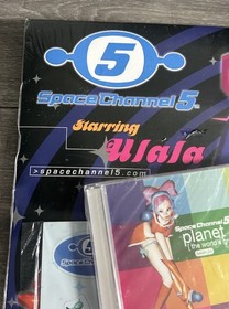 Space Channel 5 Promo Calendar Planet Dance CD Sealed Sega Dreamcast Vintage
