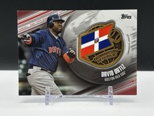 2020 Topps Series One - David Ortiz - Global Game Medallion Relic Red #’d /10 