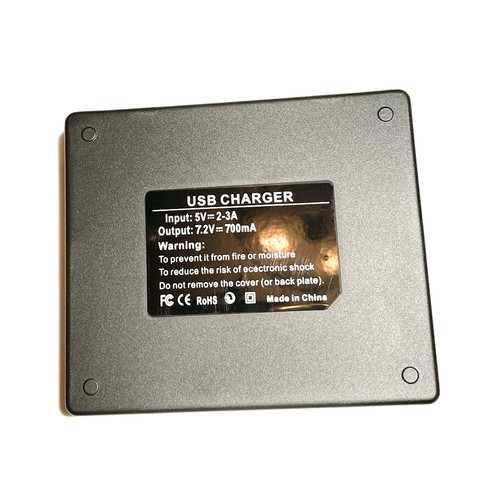 Combo Charger + 2 Battery for JVC BN-V11U BN-V12U Panasonic PV-BP15 DR10 DR11 - 第 4/6 張圖片
