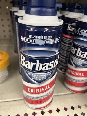 Barbasol Original Men's Shaving Cream 5 oz Pack of 2