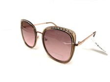 New GUESS GF0381 46F Brown/Rose Womens Sunglasses