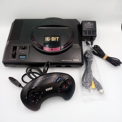 Sega Mega Drive Console Japan HAA-2510 & Controller Japanese NTSC-J Tested