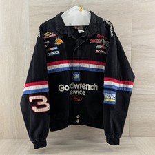 Dale Earnhardt 3 Chase Authentics NASCAR Racing Jacket Goodwrench Men's Small S