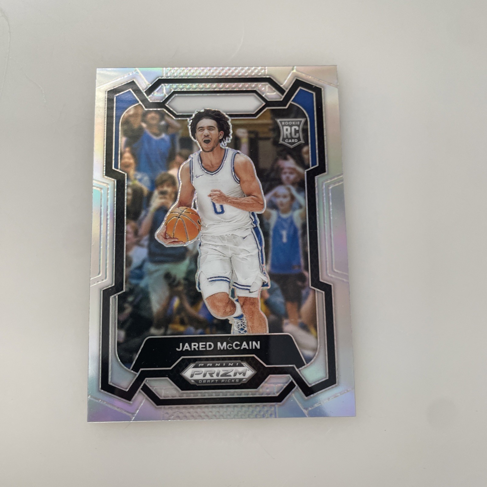 2024 Panini Prizm Draft Picks - Jared McCain #35 Silver Prizm (RC)