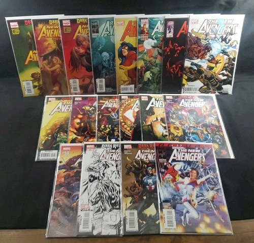 The New Avengers Reunion Dark Reign Annual 48-60 Run Marvel Comics VF LOT 7CC