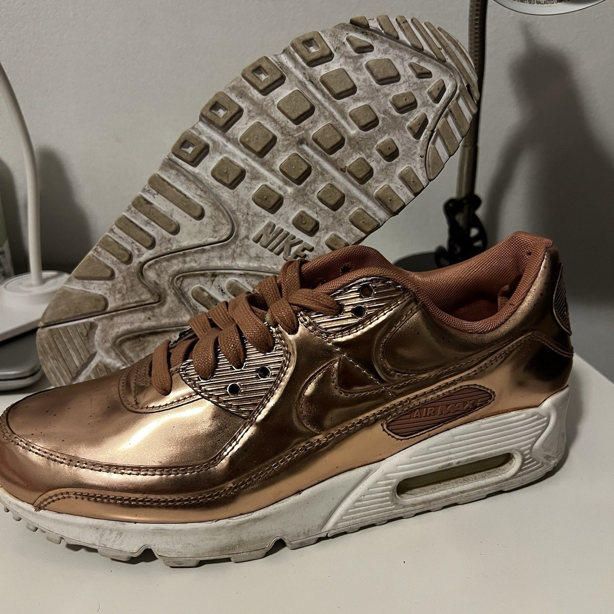 nike air max 90 sp gold