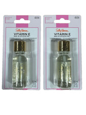 LOT 2 Sally Hansen Vitamin E Nail  Cuticle Oil  0.45 oz / 13.3 ml x 3  NEW