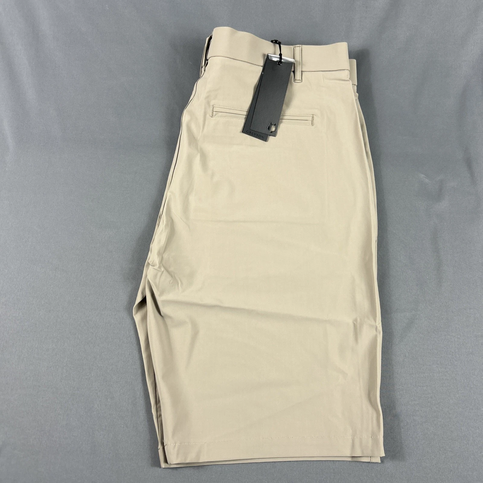 Greyson Golf Shorts Montauk Polyamide 36 x 10 Riverstone Beige NWT MSRP $118