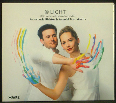 CD ANNA LUCIA RICHTER - licht, 800 years of german lieder,  I Zustand neu  I