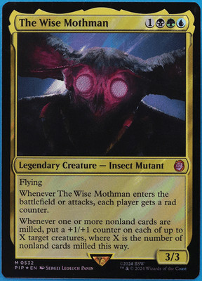 The Wise Mothman (Surge 532) FOIL Fallout NM Surge CARD (508137) ABUGames