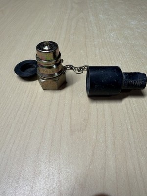 Hydraulic Coupling Male 1/2'' BSP PIMAK 2003/4 w/ boot & cap