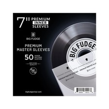 Big Fudge Vinyl Record Sleeves Inner - Vinyl Sleeves - Clear 3-Layer Album Co...