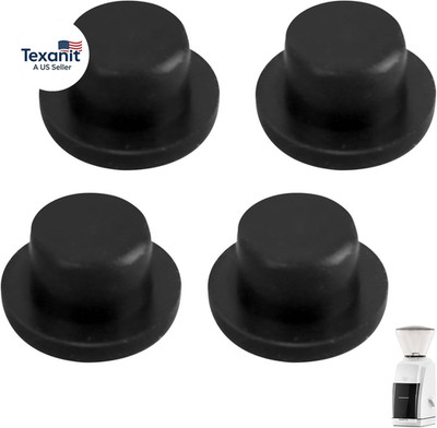 Rubber Feet Bumper for Baratza Encore Coffee Grinder ZCG485BLK, Anti-Slip Replac