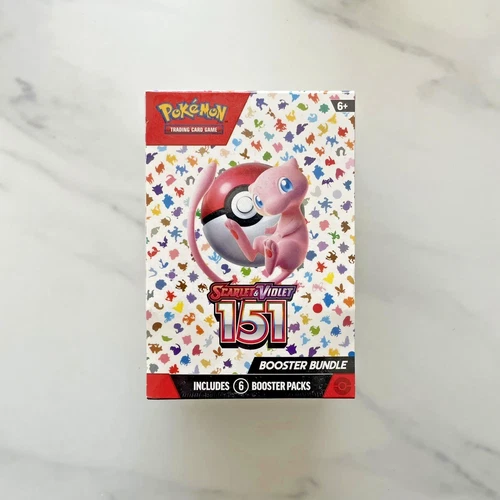 1x Pokémon Scarlet & Violet 151 Booster Bundle - New & Sealed