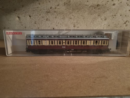 Spur H0 FLEISCHMANN Abteilwagen 5875 K + 5874 K NEUWERTIG OVP  | Condition: Neu