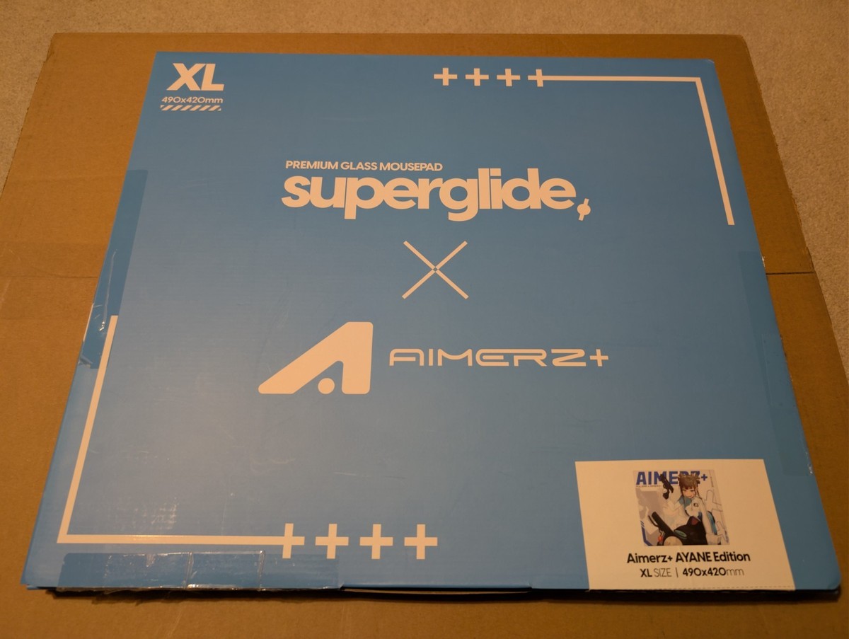 Pulsar x Aimerz+ AYANE Edition Superglide XL Glass Mousepad