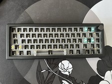 GMK67 Mechanical barebones Keyboard kit 65% Black RGB, Customizable