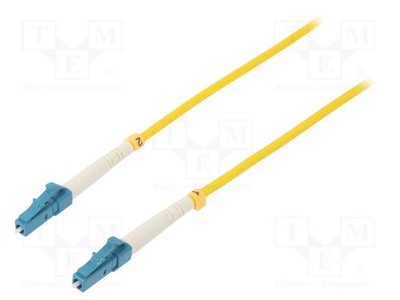 gelb LSZH LC/UPC,beiderseitig ØLeitg: 3mm LWL-Patchkabel